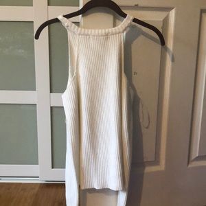 Sweater off the shoulder top.